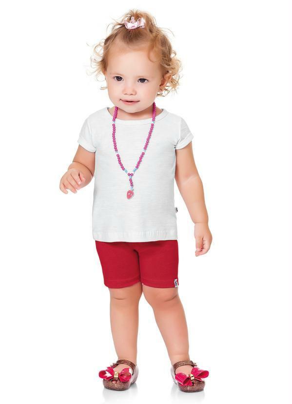 Fakini Kids - Ciclista Vermelho Fakini Every Day 2