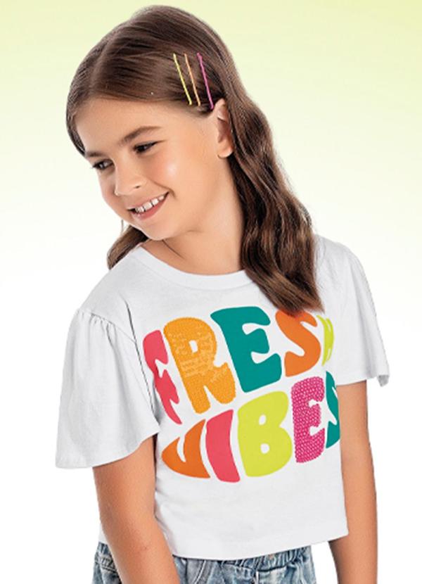 Fakini Kids - Blusa Branco