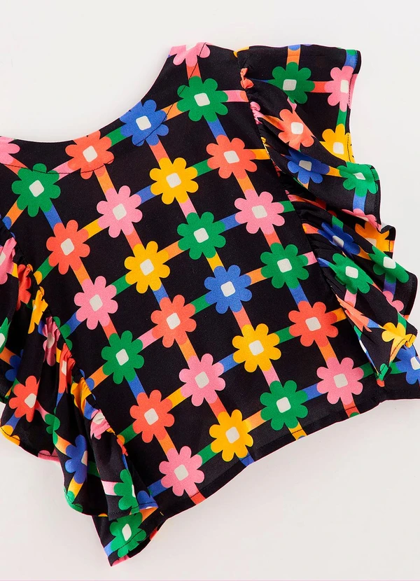 Fábula - Blusa Ceramica Preto 3