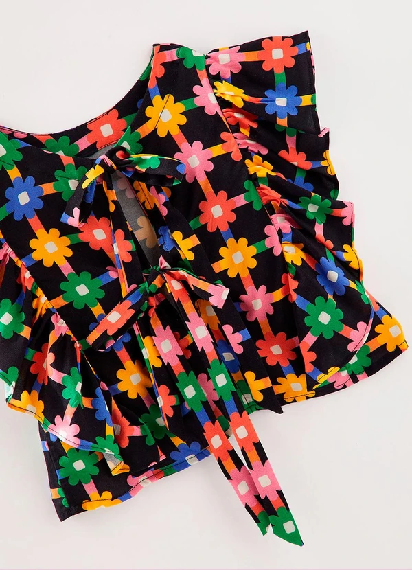 Fábula - Blusa Ceramica Preto 4