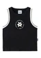 Malwee Kids - Blusa Cropped Canelada Today Is a Good Day Preto - variação: Preto