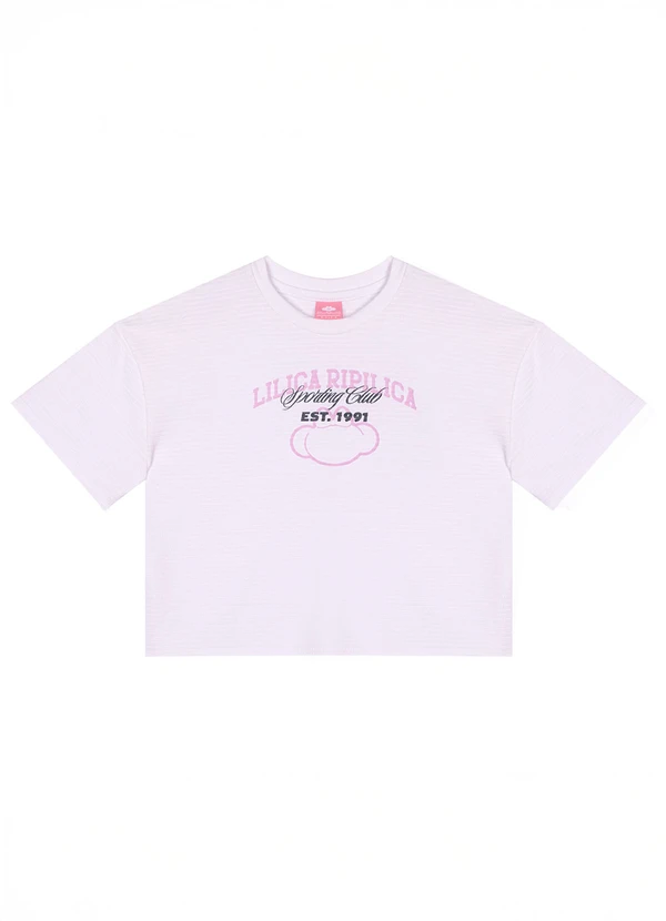 Lilica Ripilica - Blusa Cropped Great Mood Branco