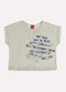 Kyly - Blusa Cropped Infantil Menina Estrela Preto - variação: Cinza