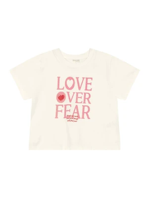 Brandili - Blusa Cropped Teen Menina com Glitter Bege - BRANDILI