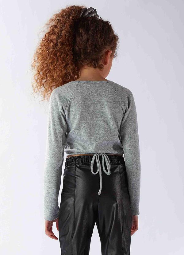 Menina Anjo - Blusa Feminino Cinza 2