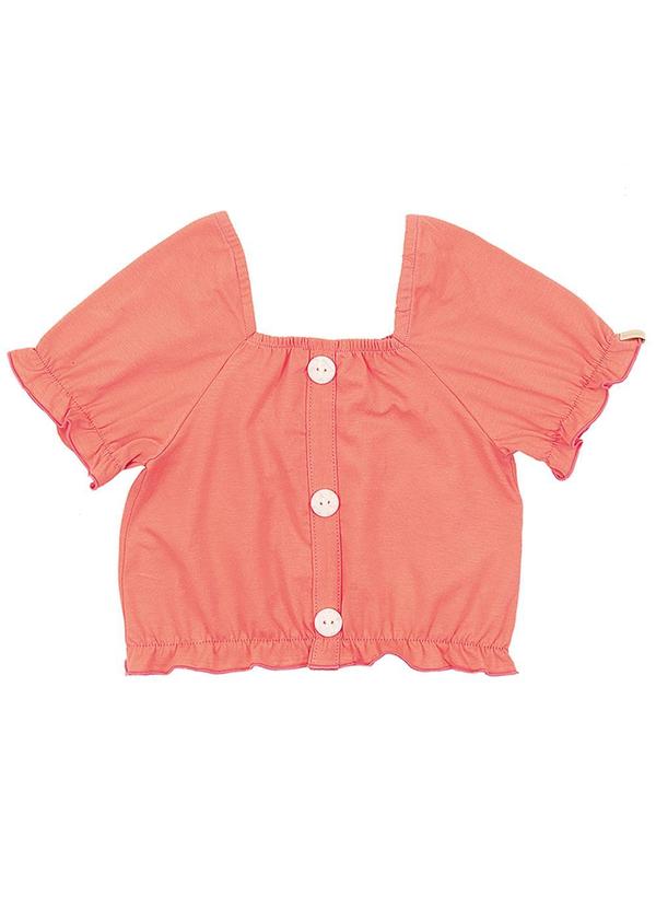 Soft Bonni - Blusa Infantil Feminino Laranja 2