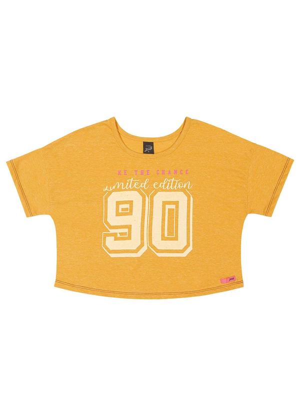 Elian - Blusa Juvenil Menina Beats Amarelo