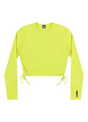 Elian - Blusa Juvenil Menina Canelada Beats Verde - ELIAN