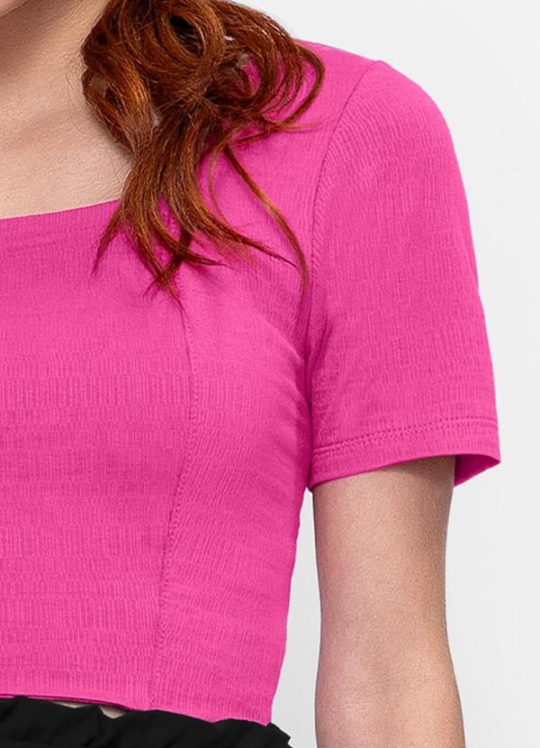 Minty - Blusa Viscose Feminina Rosa 2