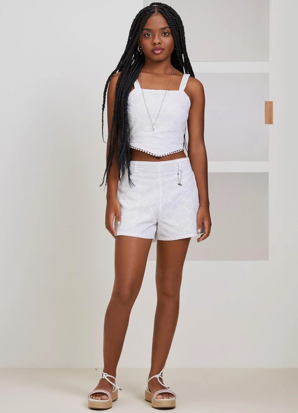 I Am - Cropped de Laise Branco 2