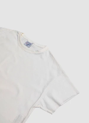 Turminha - Cropped Meia Malha Tshirt Branco - TURMINHA