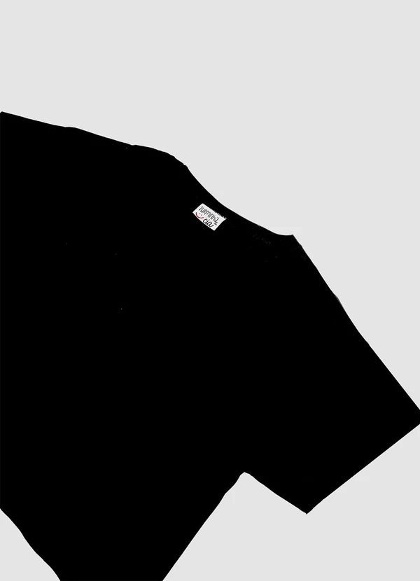 Turminha - Cropped Meia Malha Tshirt Preto 4