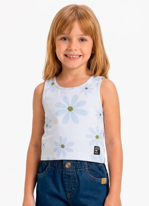 Marisol - Regata Cropped com Aroma  Branco - MARISOL