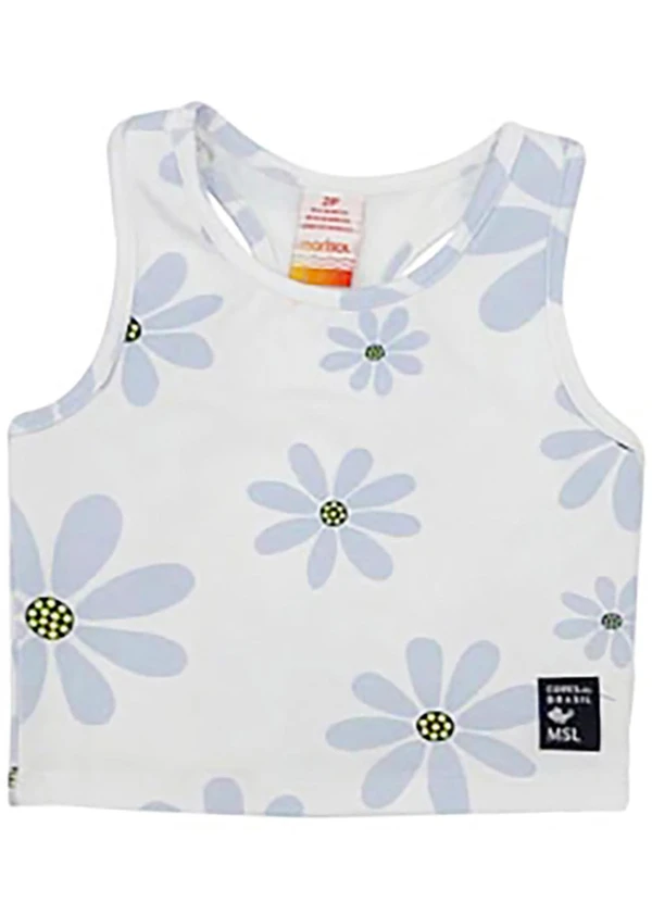 Marisol - Regata Cropped com Aroma  Branco 6