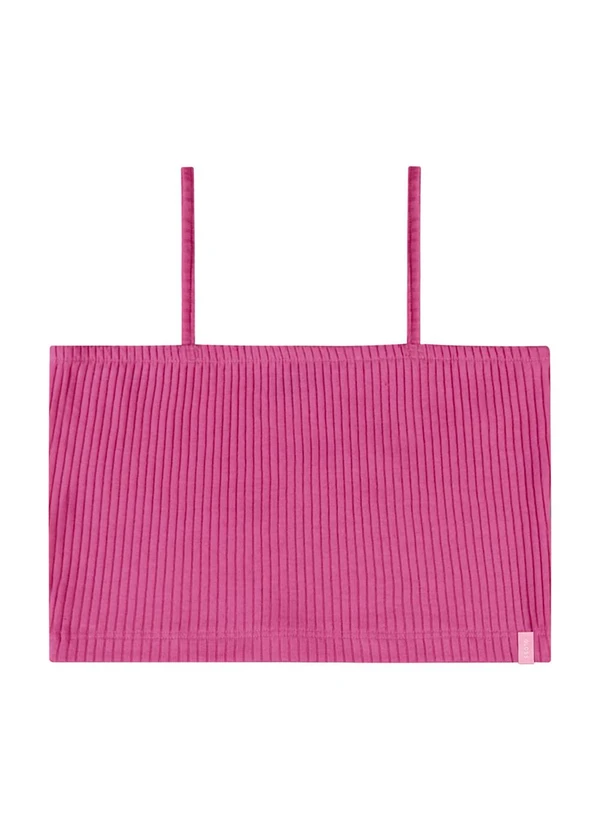 Gloss - Top Básico Juvenil Rosa 1