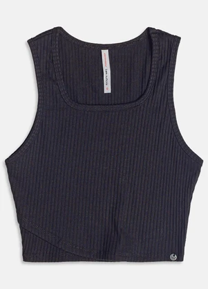 I Am - Top com Transpasse Preto - I AM