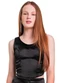 Gloss - Top Cropped em Alfaiataria Juvenil Preto - variação: Preto