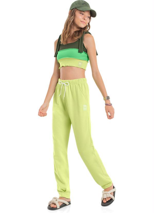 Gloss - Top Cropped Infantil 3 Marias Verde 2