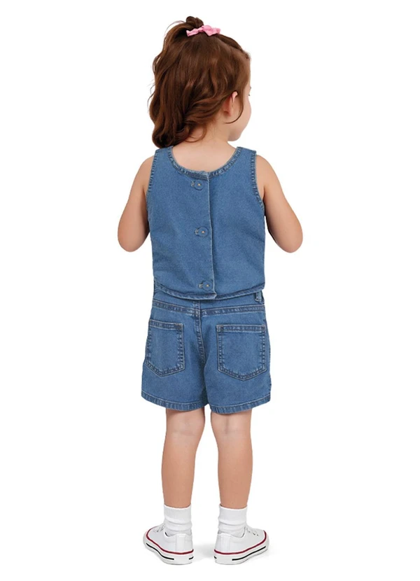 Fkn Play Denim - Top Cropped Jeans Medio 3