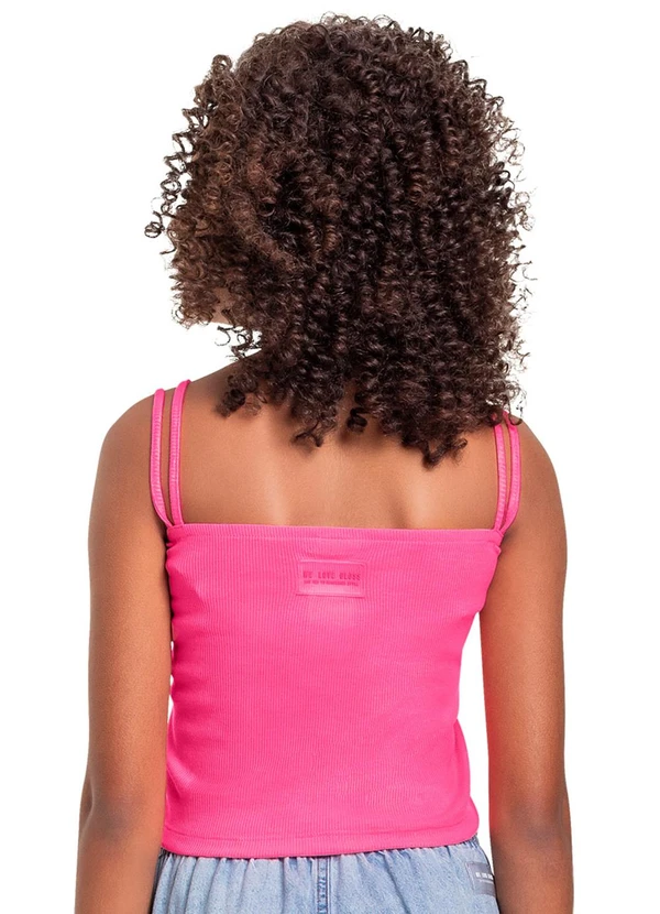 Gloss - Top de Alcinha em Ribana Juvenil Rosa 2