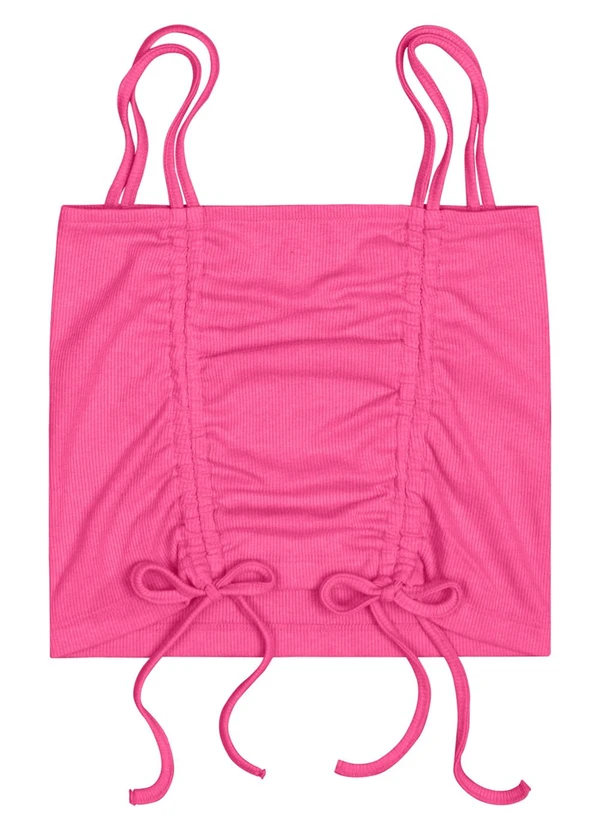Gloss - Top de Alcinha em Ribana Juvenil Rosa 5
