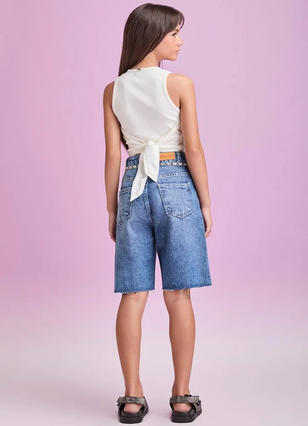 I Am - Top de Ribana com Strass Pérola 4