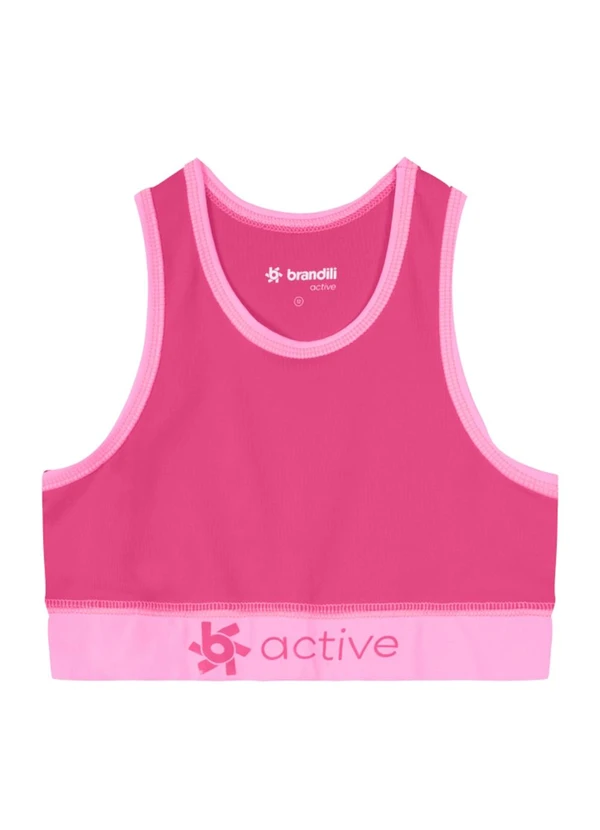 Brandili - Top Infantil Menina Active  Rosa 3