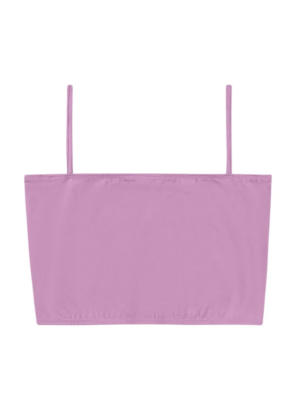 Gloss - Top Juvenil com Sobreposição Roxo 6