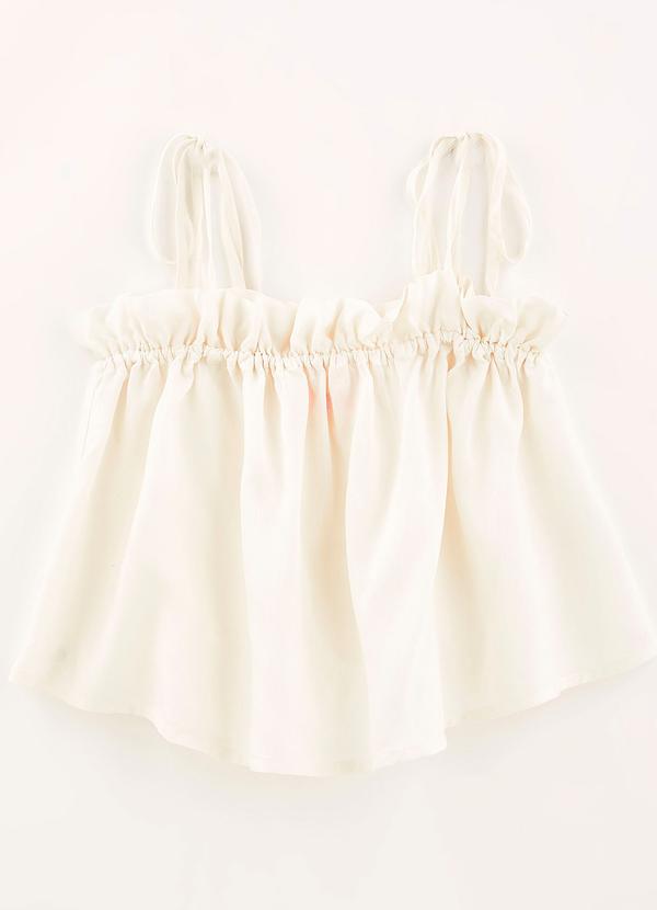 Fábula - Bata Laço Alcinha Branco