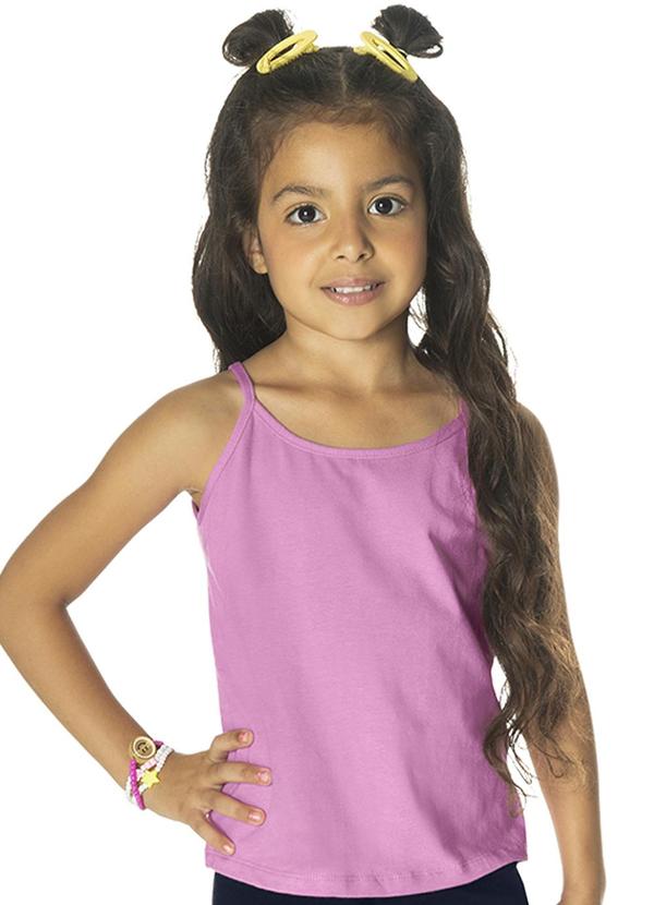 Rovi Kids - Blusa de Alça Infantil Menina Rosa