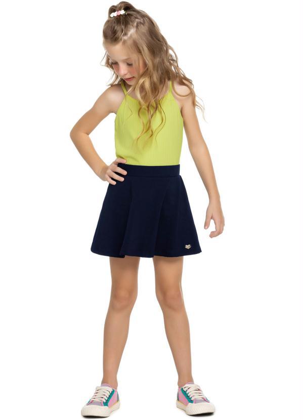 Trick Nick - Blusa Infantil de Alças Básicos Verde 3