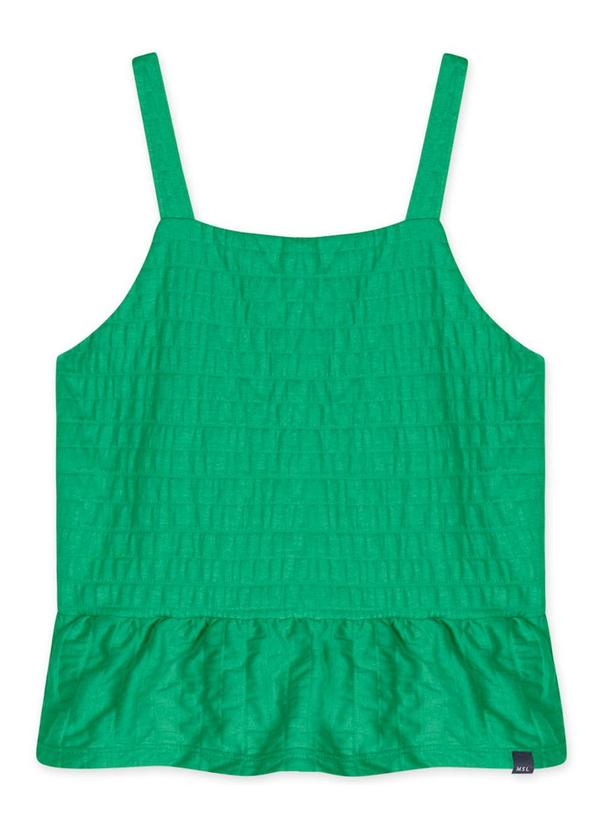 Marisol - Blusa Infantil Feminina Verde