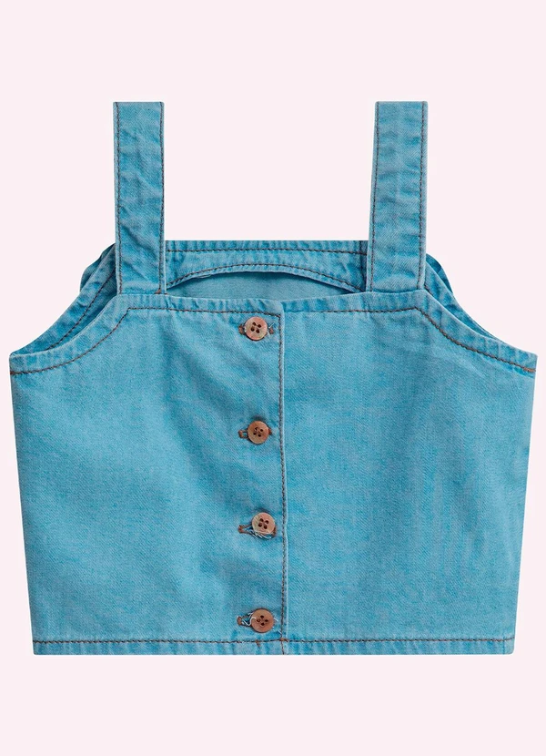 Nanai - Blusa Infantil Menina Nanai Jeans
