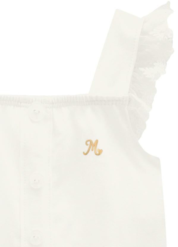 Milon - Blusa Infantil Menina Off White 2