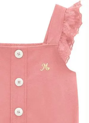 Milon - Blusa Infantil Menina Rosa - MILON