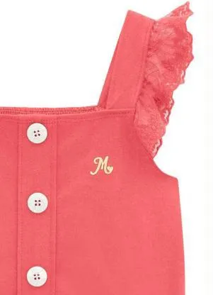 Milon - Blusa Infantil Menina Vermelho - MILON