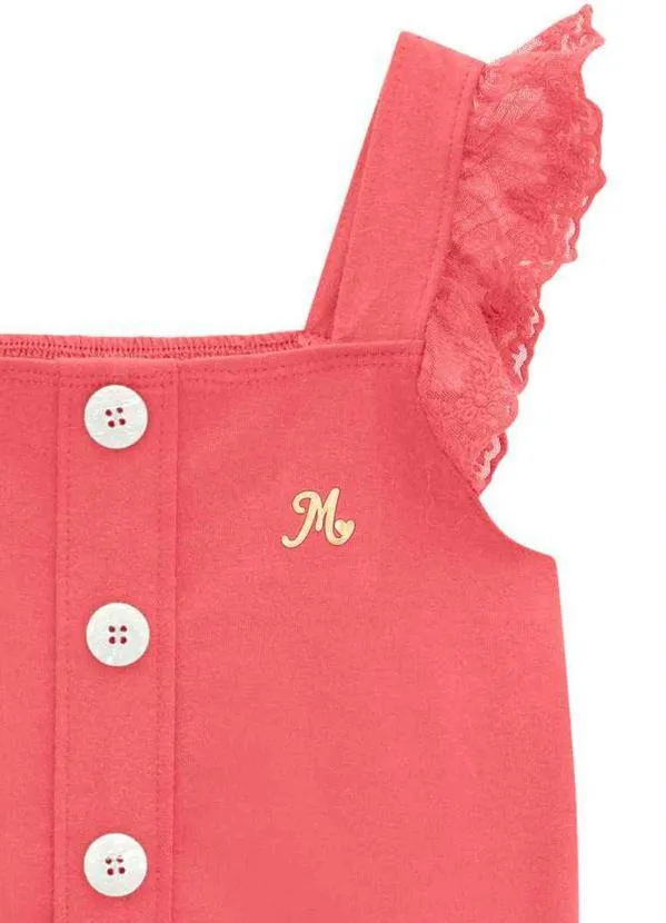 Milon - Blusa Infantil Menina Vermelho 2