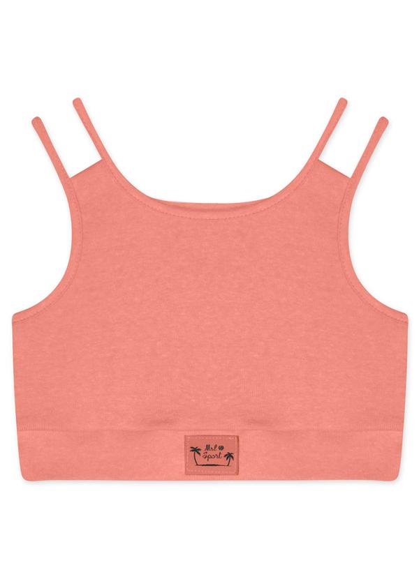 Marisol - Top Infantil Feminino Laranja