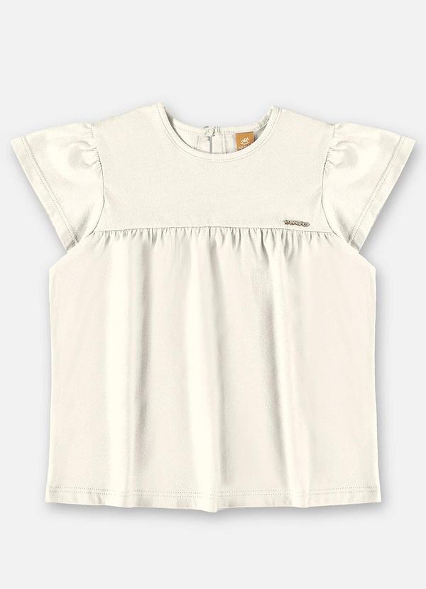 Up Baby - Bata Infantil Básica em Meia Malha Bege