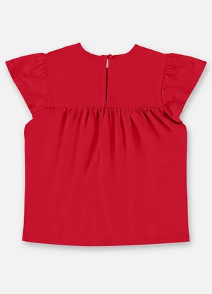 Up Baby - Bata Infantil em Meia Malha Vermelho - UP BABY