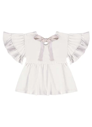 Up Baby - Bata Infantil para Menina Nature Bege - UP BABY