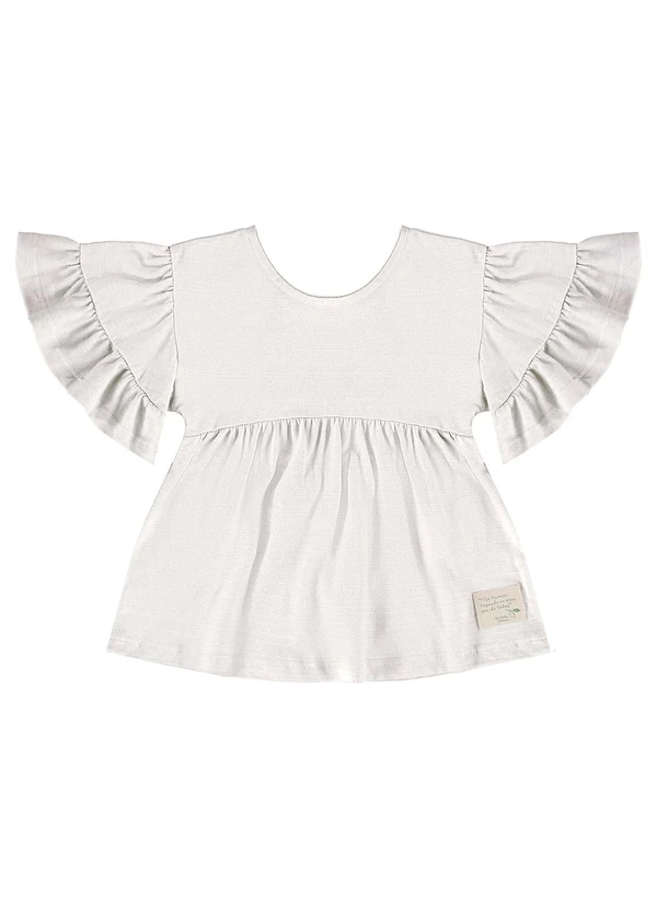 Up Baby - Bata Infantil para Menina Nature Bege