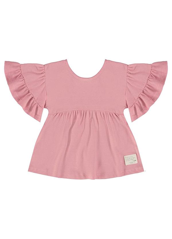 Up Baby - Bata Infantil para Menina Nature Rosa