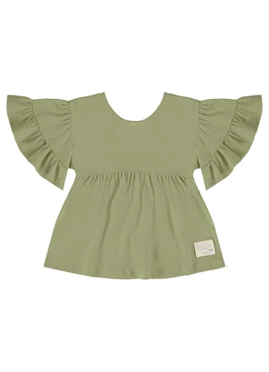 Up Baby - Bata Infantil para Menina Nature Verde - UP BABY