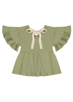 Up Baby - Bata Infantil para Menina Nature Verde - UP BABY