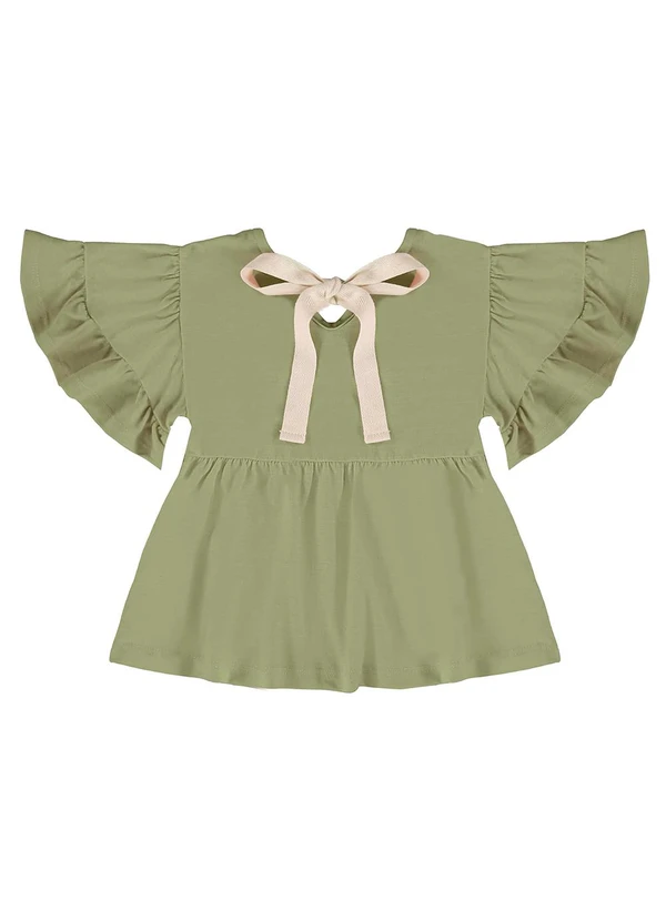 Up Baby - Bata Infantil para Menina Nature Verde 2