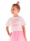 Quimby - Blusa Algodão Estampa Ballet Branco - variação: Branco