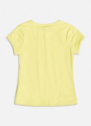 Bimbi - Blusa Amarelo Manteiga Básica Amarelo - BIMBI