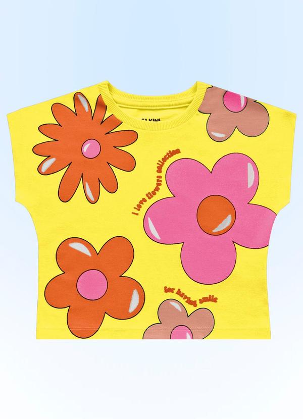Fakini Kids - Blusa Amarelo