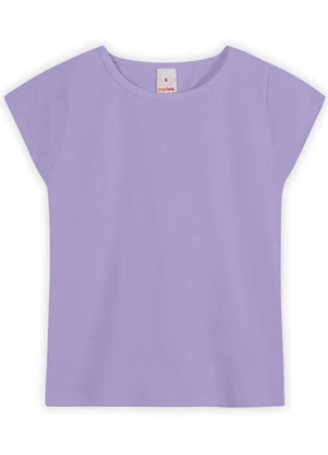 Marisol - Blusa Básica Antiviral Manga Curta Roxo - MARISOL